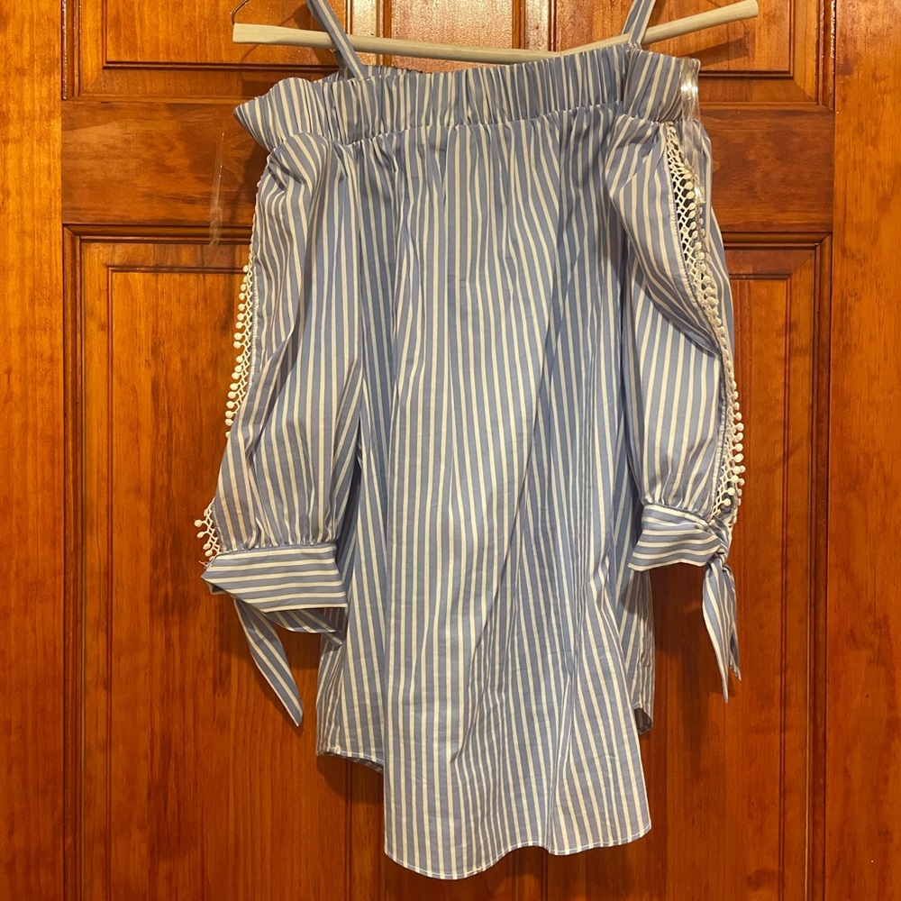 Off the shoulder blouse